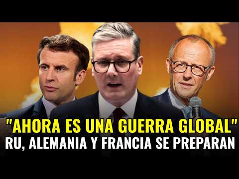 "NOW IT'S A GLOBAL WAR" UK, GERMANY AND FRANCE PREPARE TO INTERVENE IN IRAN