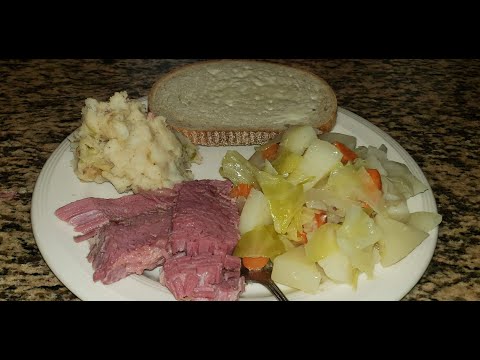 Best Corned Beef and Cabbage! With Potatoes! Colcannon...