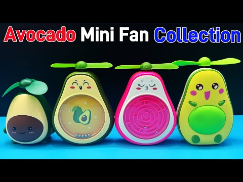 Avocado Mini Fan Collection - Very Cute and Cool,Portable，Cool summer | Unboxing And Review