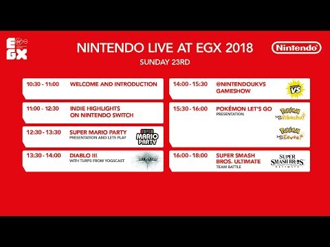Nintendo UK VS Live from EGX 2018