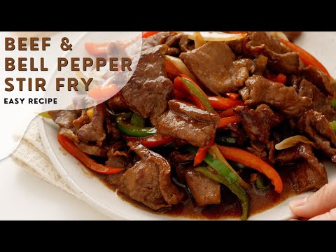 Beef and Bell Pepper Stir Fry | Beef with Vegetables Stir Fry | Beef Steak with Pepper Stir Fry