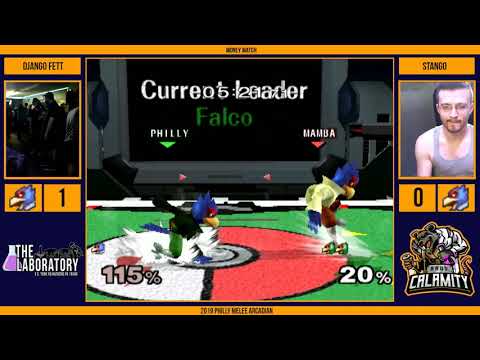 2019 Philly Melee Arcadian @ The Lab - DJANGO FETT  vs Stango  - Money Match - Melee