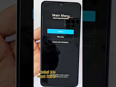 Xiaomi Redmi 14c Hard Reset🔥  Unlock Pin #mirtechnology #shorts