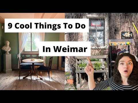 Germany Travel Guide: 9 Cool Things To Do In Weimar, Germany🇩🇪