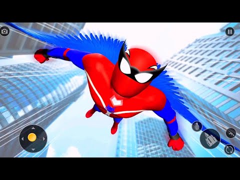 Super Iron Rope Hero Vegas City War Ironman Crime Simulator Android Gameplay By Games Zone