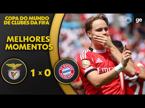 Gols e lances de Benfica x Bayern