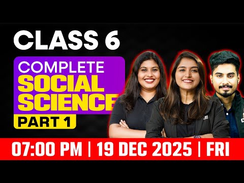 Class 6 Social Christmas Exam | Chapters Revision | Chapters 1,2,3 , 8 & 9 | Exam Winner