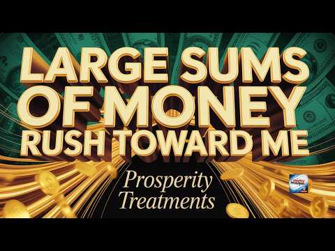 Large Sums of Money Rush Toward Me - Prosperity Treatments