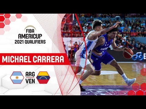 Michael Carrera comes up big in road game over Argentina - FIBA AmeriCup 2021 Qualifiers