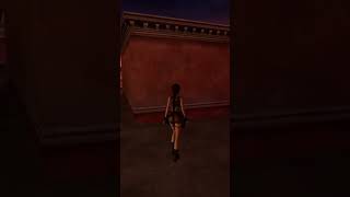 Lara Croft chronicling the edges of Rome #tombraider #gaming #remaster