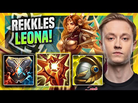 REKKLES CHILLING WITH LEONA SUPPORT! - G2 Rekkles Plays Leona SUPPORT vs Yuumi! | Season 11