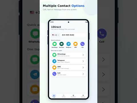 1Direct: Chat Without Saving video thumbnail