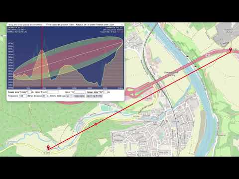 LORA Krisenkommunikation (Teil 1) Ermittlung der besten Sichtlinie.