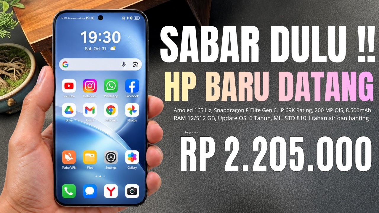 SIAP2 HP PALING BARU DATANG‼️RAM 12/512GB, 8.500mAh - INILAH HP TERBARU YANG AKAN RILIS DI INDONESIA