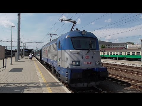 ČD 380.018 - EC 131 VARSOVIA - Přerov - 21.7.2016