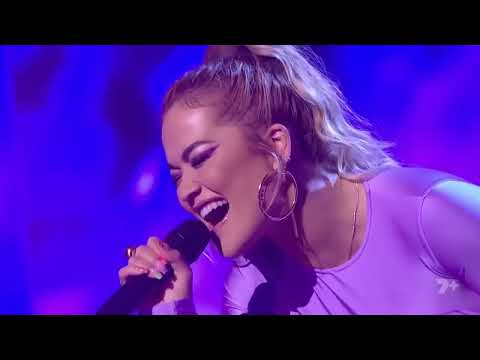 Rita Ora sings "Let You Love Me" with contestant | The Voice of Australia
