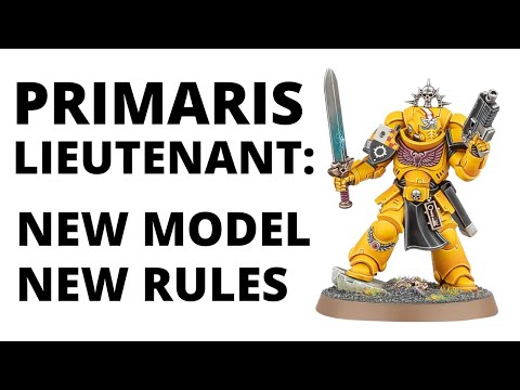 Primaris Lieutenant - New Model and New Rules Reviewed from Strike Force Agastus