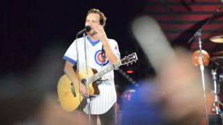 Eddie Vedder  All The Way  Aug 20 2016 Wrigley Field Chicago nunupics.com