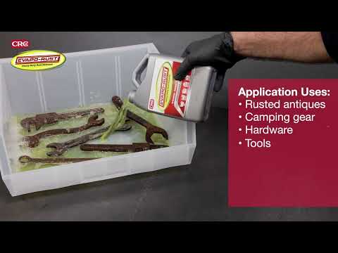 How to Use CRC Evapo-Rust Heavy-Duty Rust Remover
