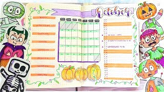 October 2020 Bullet Journal Setup