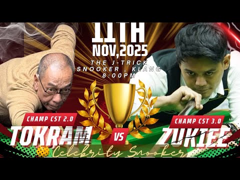 TOKRAM VS ZUKIE CELEBRITY SNOOKER CALLOUT 3.0 FULLMATCH BEST OF 5 !