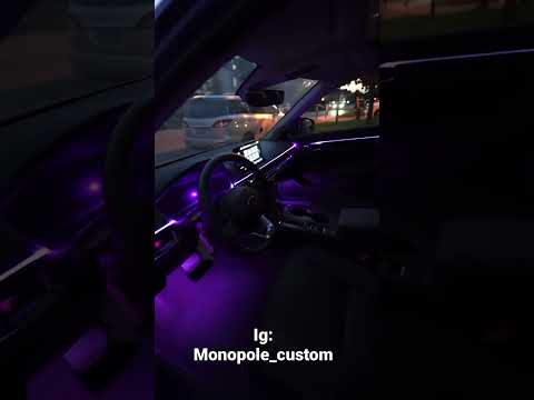 Honda Civic 2022 Led Installation (IG : Monopole_custom)
