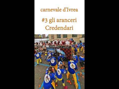 #3 Storico Carnevale Ivrea - gli aranceri CREDENDARI