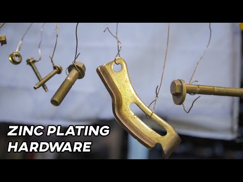 Electroplating Zinc/Nickel Plating Kit For My Mazda Mx5 Hardware