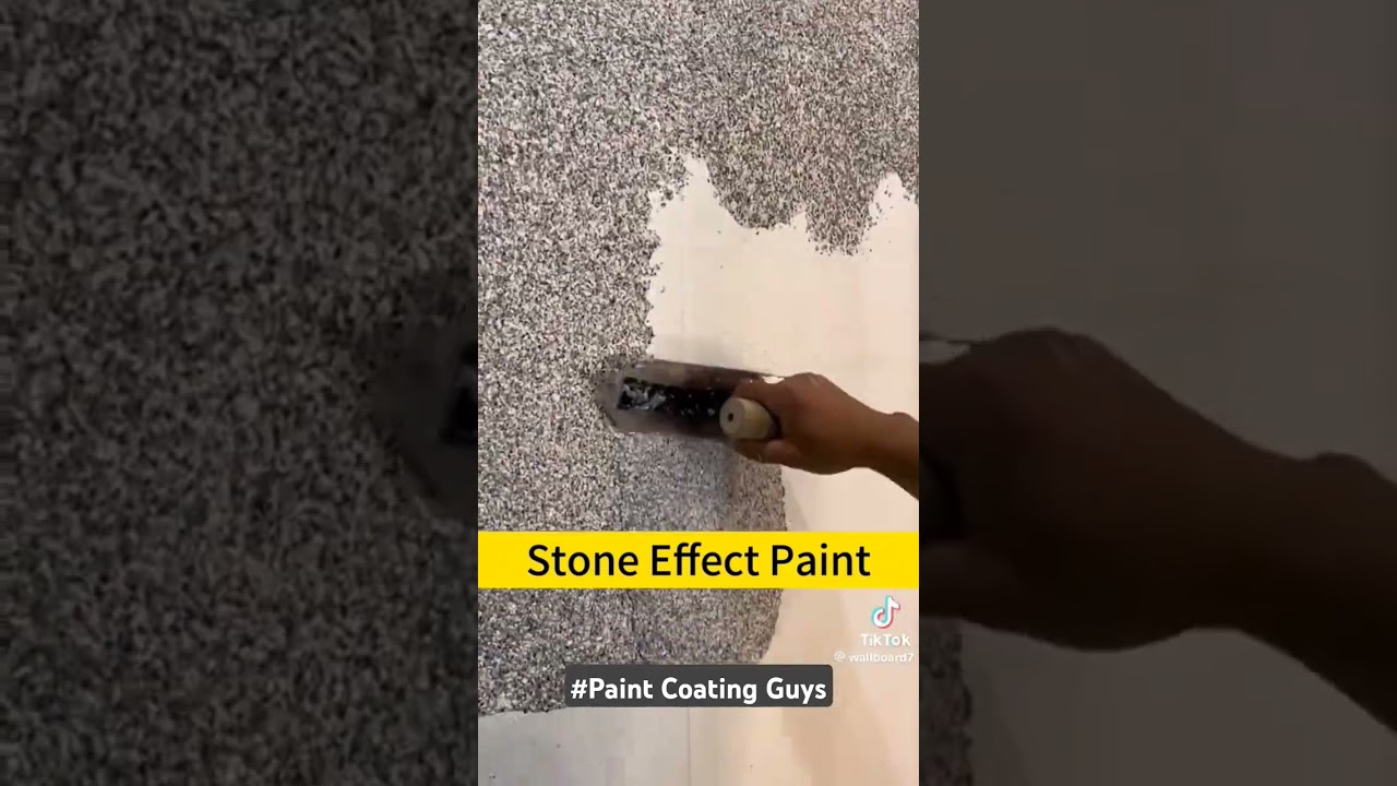 #Stone Effect Wall Paint