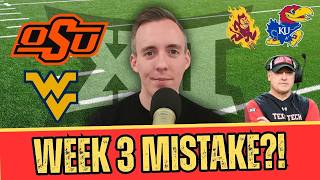 The Big 12's Most POINTLESS Game in Week 3?! WHY?! | Winners & Losers