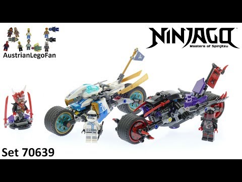 Vidéo LEGO Ninjago 70639 : La Course de rues en motos