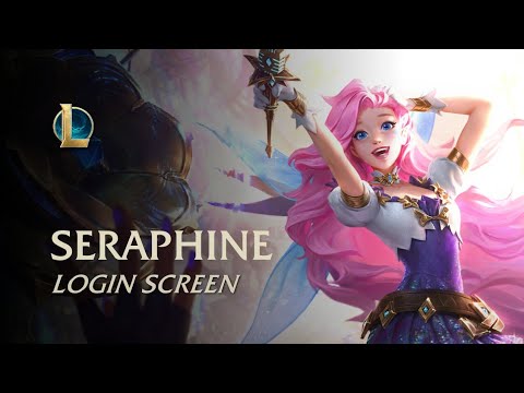 Seraphine The Starry-Eyed Songstress | Login Screen - League of legends