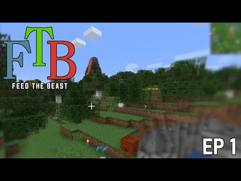 Minecraft FTB Ultimate Reloaded EP 1 - The Crazy Beginning!