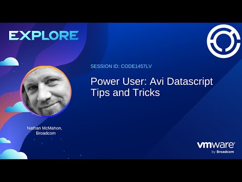CODE1457LV: Power User: Avi Datascript Tips and Tricks