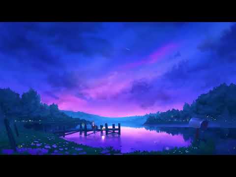 1 4K Anime Purple Evening Sky   Relaxing