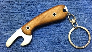 making Personalized Key Chain Bottle Opener