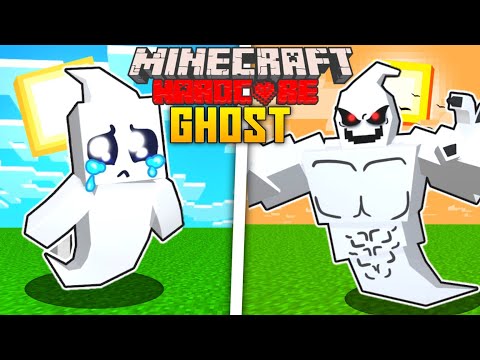 I Survived 100 Days As A Ghost | Minecraft Hardcore