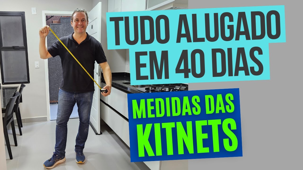 Tour pelo prédio pronto! Tudo alugado em 40 dias! Confira as medidas das kits!