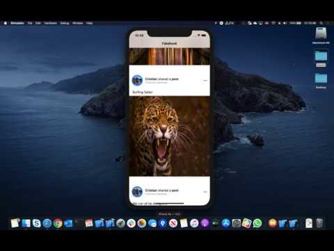 SwiftUI - Facebook Homepage Tutorial - Part 1/7