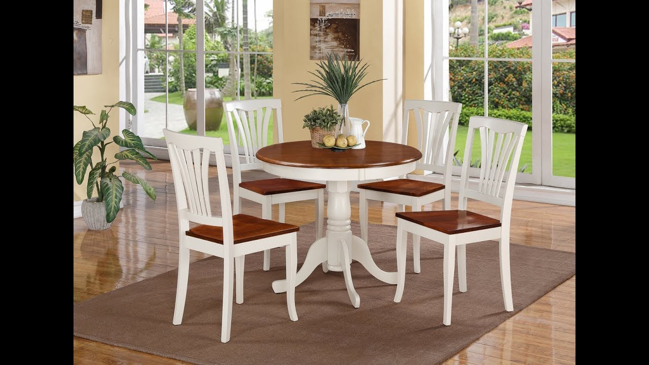 Small Round Dining Table Set