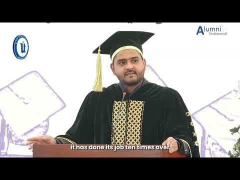 Meet our proud alumnus Shahmir Aamir | UIT University