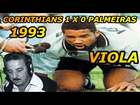 Corinthians 1 x 0 Palmeiras Final Paulista 93 Narração Fiori Gigliotti