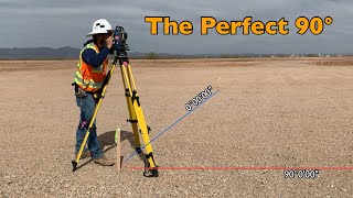 Surveying: Turning The Perfect Right Angle