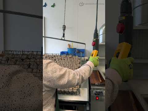 So entsteht der k-lumet Kaminanzünder