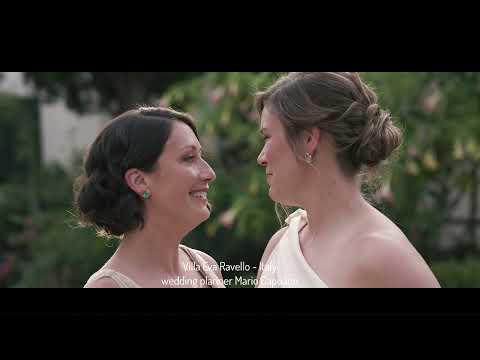 Villa Eva | Ravello | same sex wedding | Amalfi Coast...