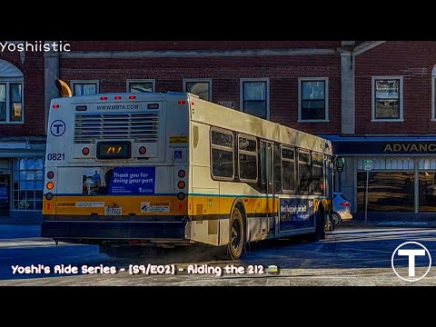 Tyrannical Trusting | Yoshi's Ride Series {S9-E02} - Riding the 212 🚌 - {MBTA}