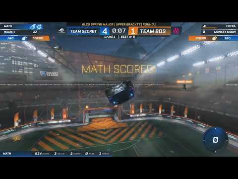 Team Secret beats BDS!?! | RLCS Spring Major Highlights