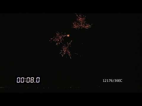 12176/36EC - Cake Ø30mm 36s F-shape 22sec H45m Cat.3 Nec648g 1.4G Kiss goodbye 4/1