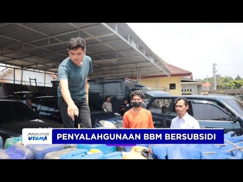 POLRES WONOSOBO UNGKAP PENYALAHGUNAAN BBM SUBSIDI