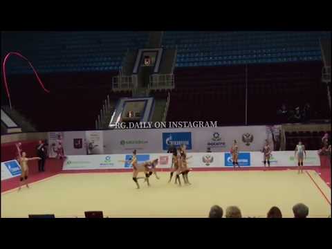 Russia group, 3 hoops and 2 clubs - Moscow Grand Prix 2019